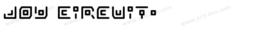 Joy Circuit字体转换